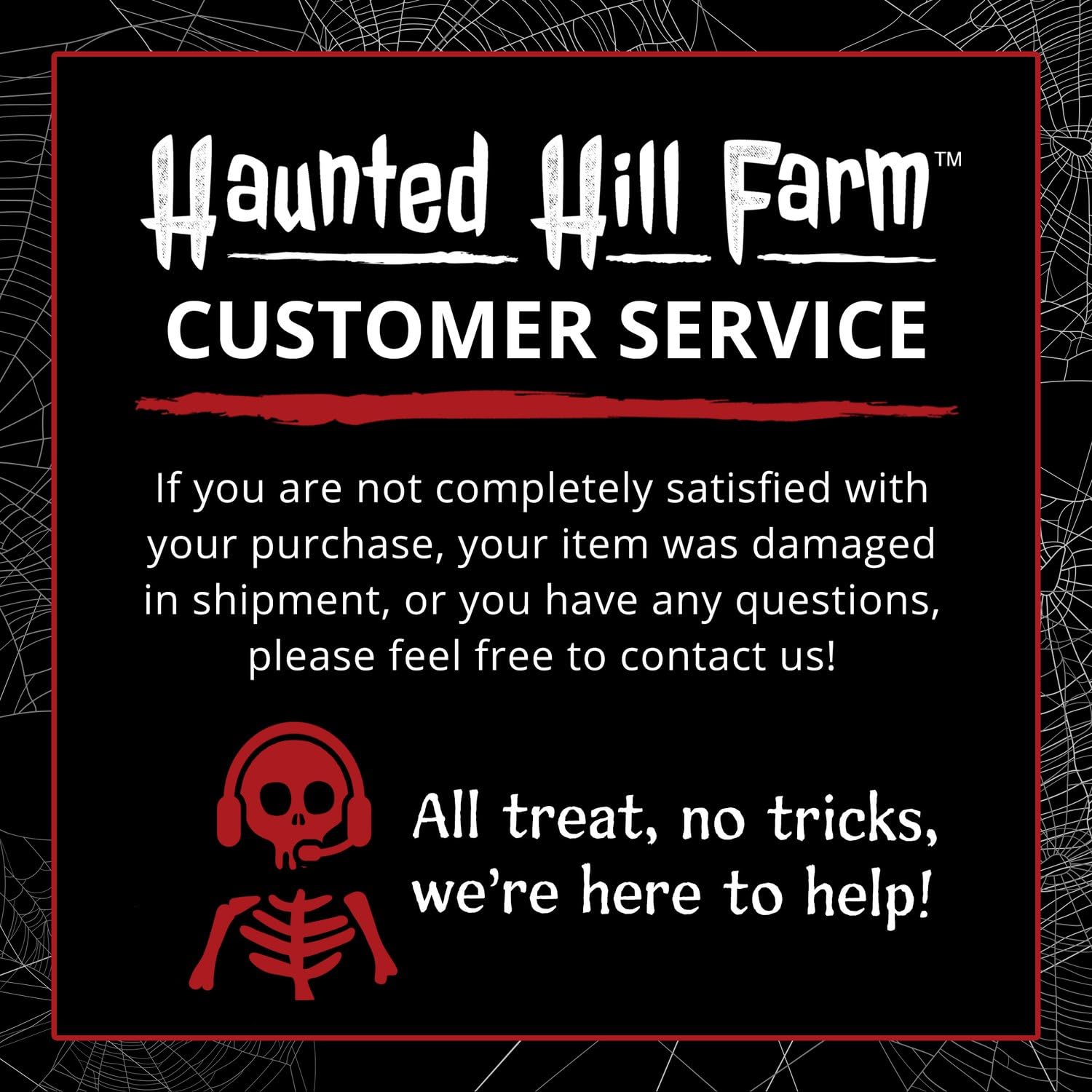 Haunted Hill Farm base de apoyo estable que facilita la colocación segura
