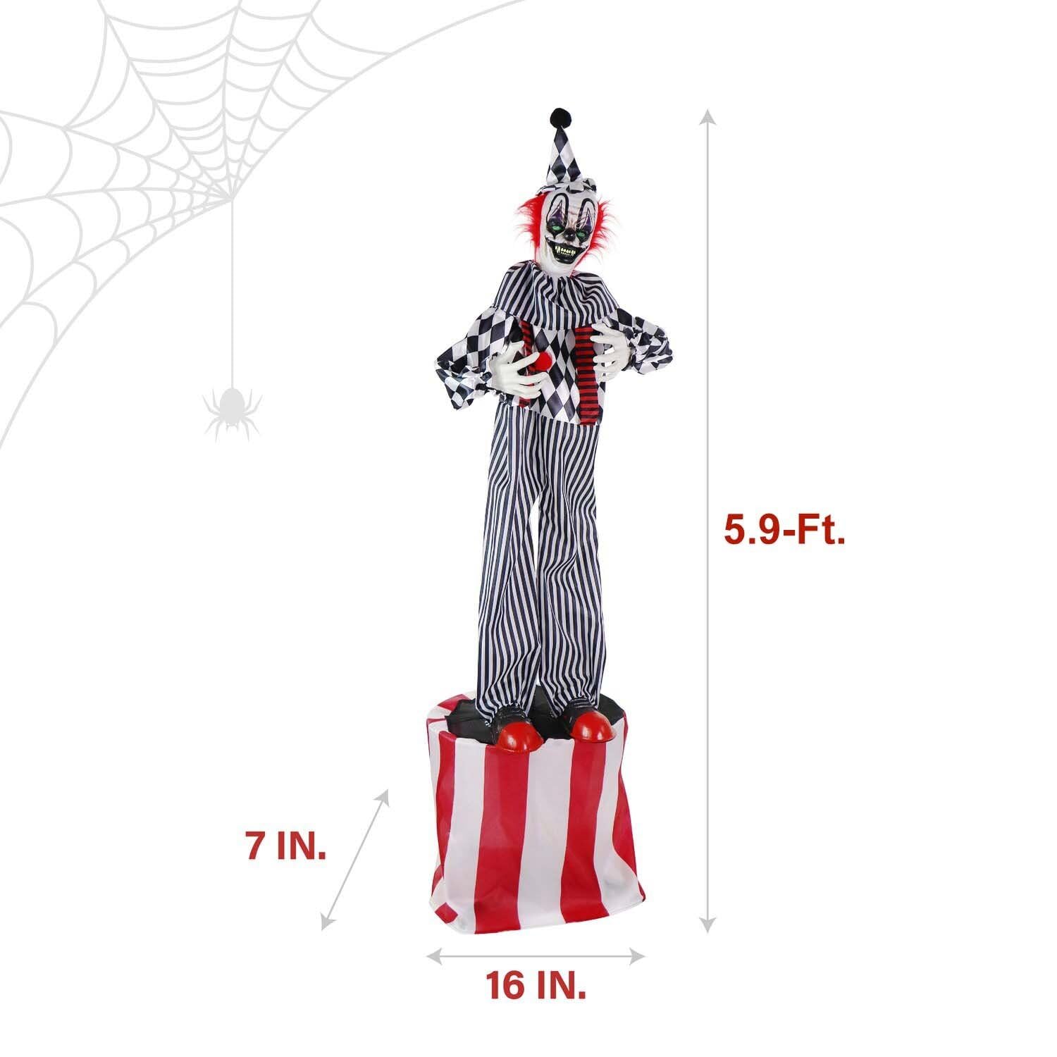 Haunted Hill Farm compartimento de pilas que evita cables visibles