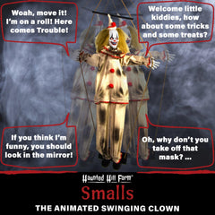 Haunted Hill Farm primer plano de la cabeza con rasgos detallados y realismo