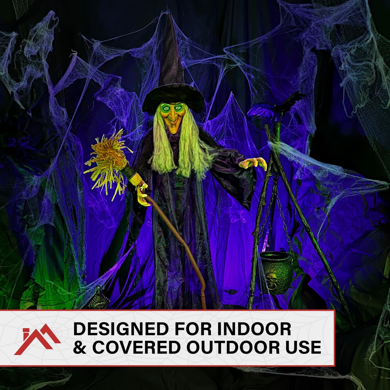 Haunted Hill Farm sombrero flexible moldeable para poses creativas
