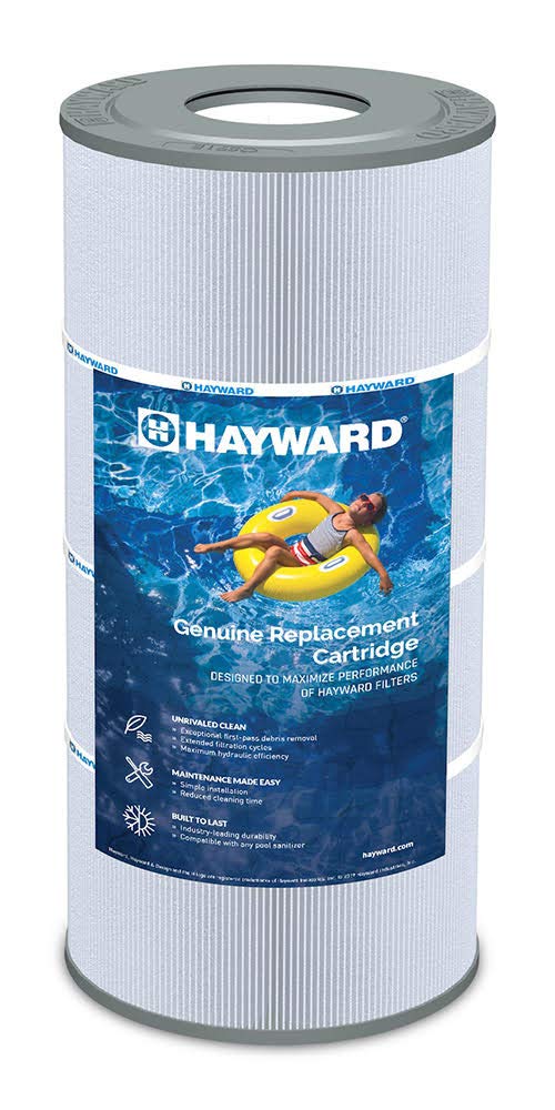 Hayward cartucho frontal mostrando filtración eficiente y mayor claridad del agua