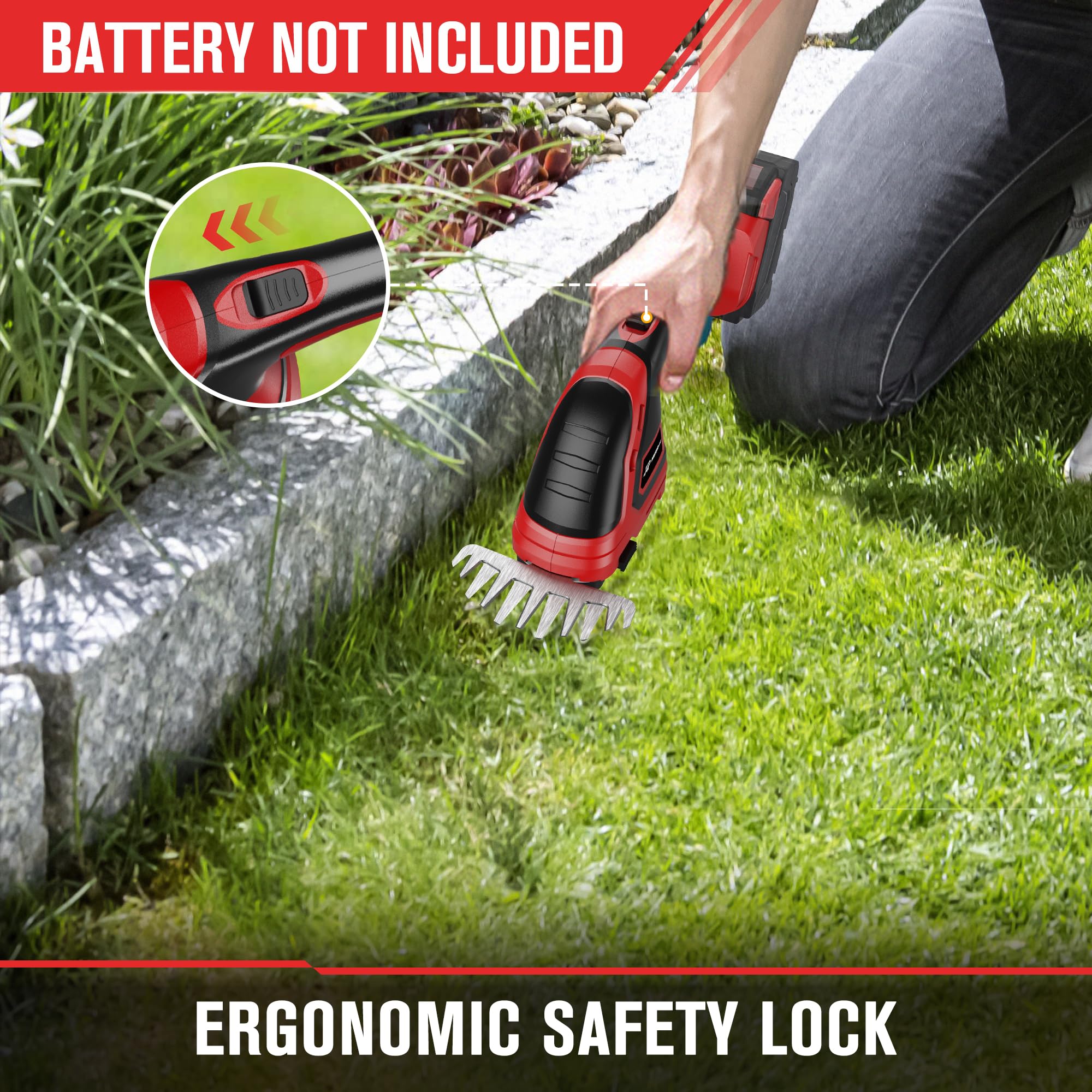 HEINPRO etiqueta que muestra compatibilidad con baterías Milwaukee M18