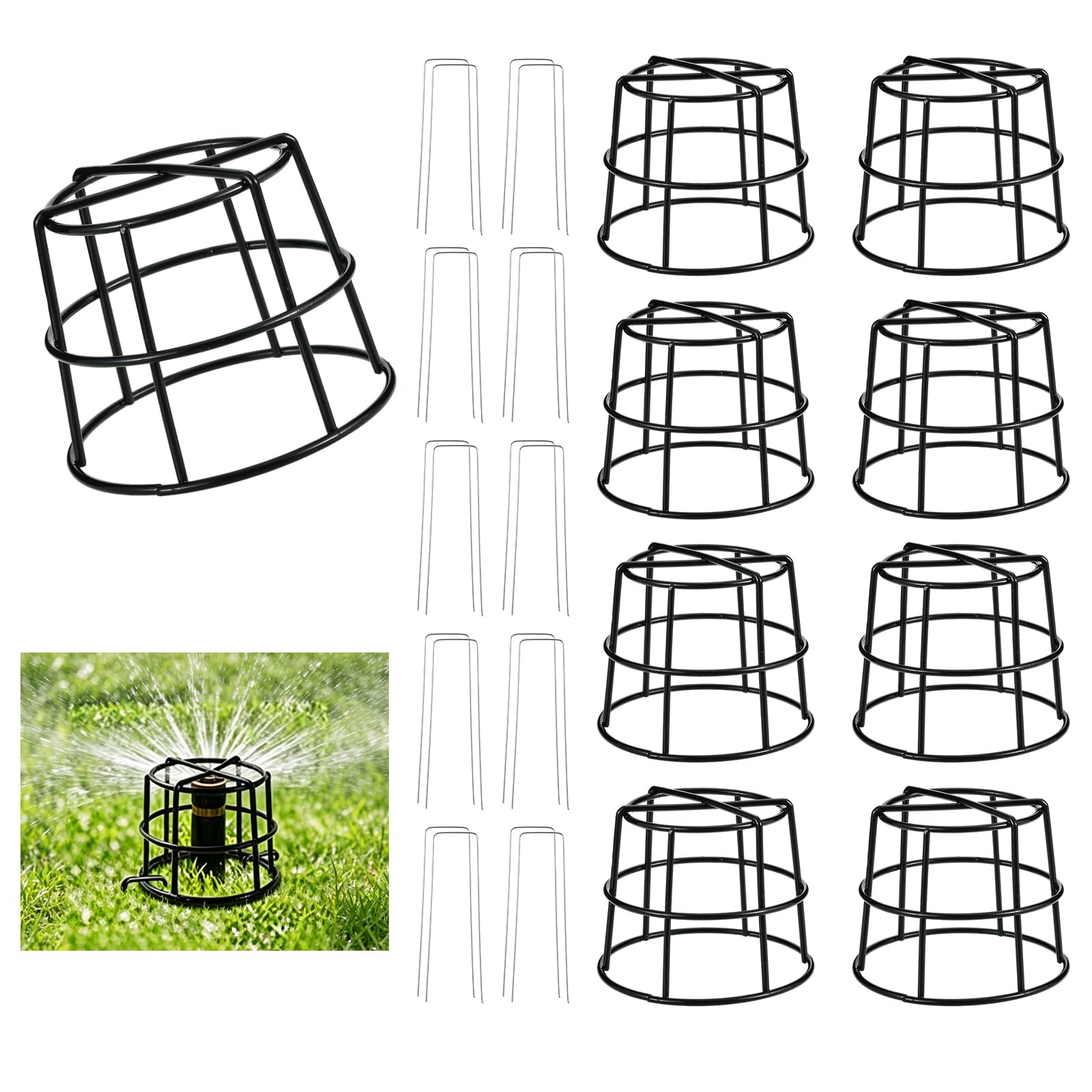 HFYZZ protector frontal del aspersor muestra ajuste y defensa