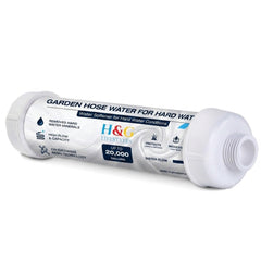 H&G lifestyles detalle de resina ablandadora NSF para agua más limpia
