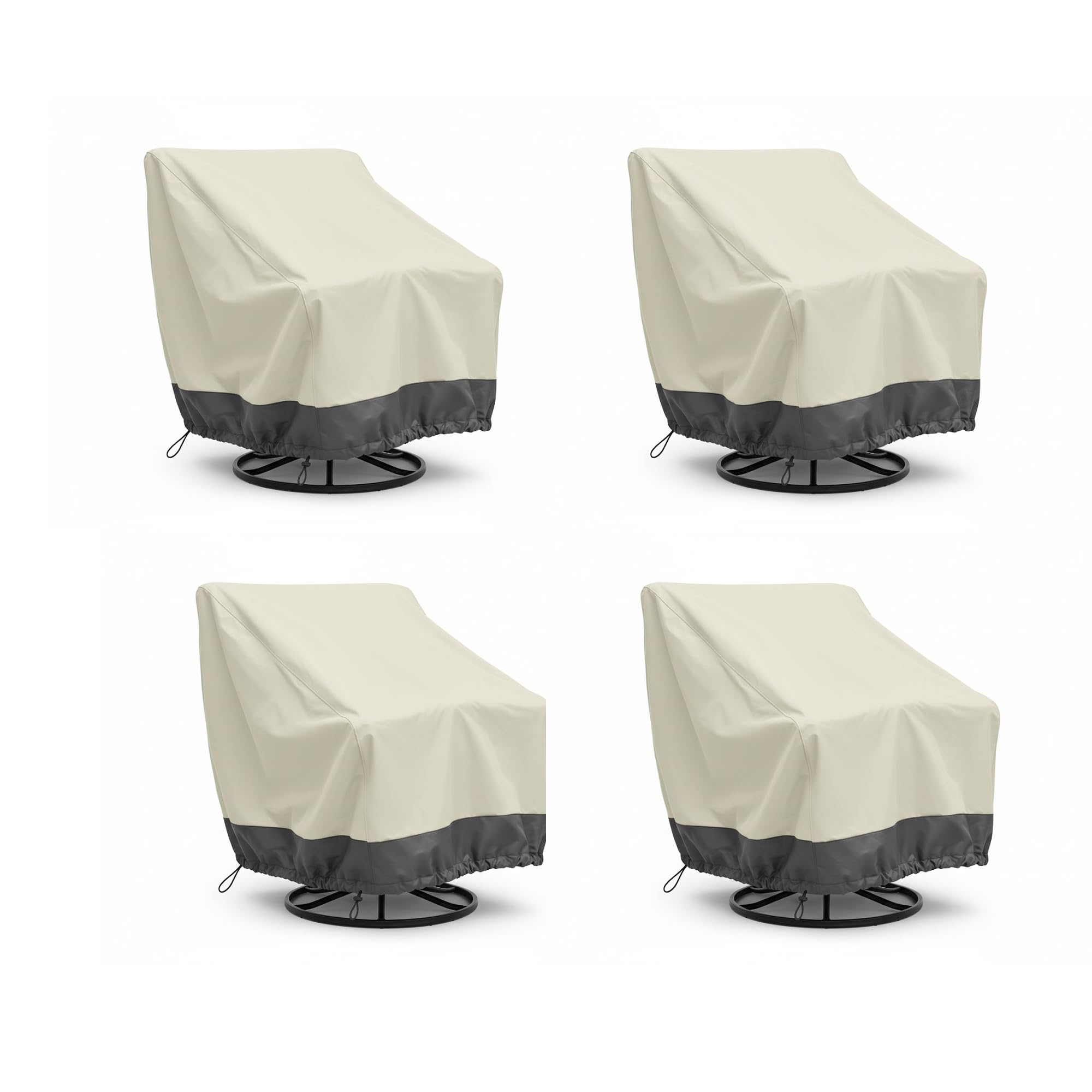 HI···YOUR COVER vista frontal del pack de 4 que protege y embellece