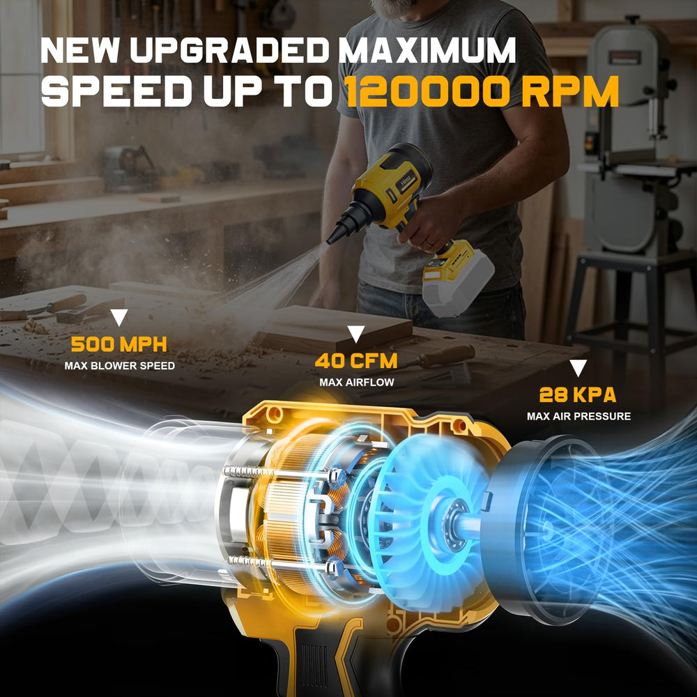 Hinsz primer plano del motor brushless destacando potencia y durabilidad