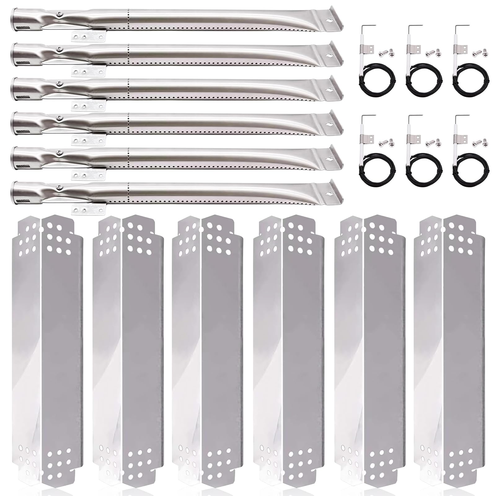 Hiorucet kit frontal con repuestos Nexgrill, sustituye piezas dañadas