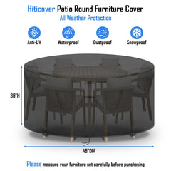 Hiticover detalle de tejido Oxford resistente para mayor durabilidad