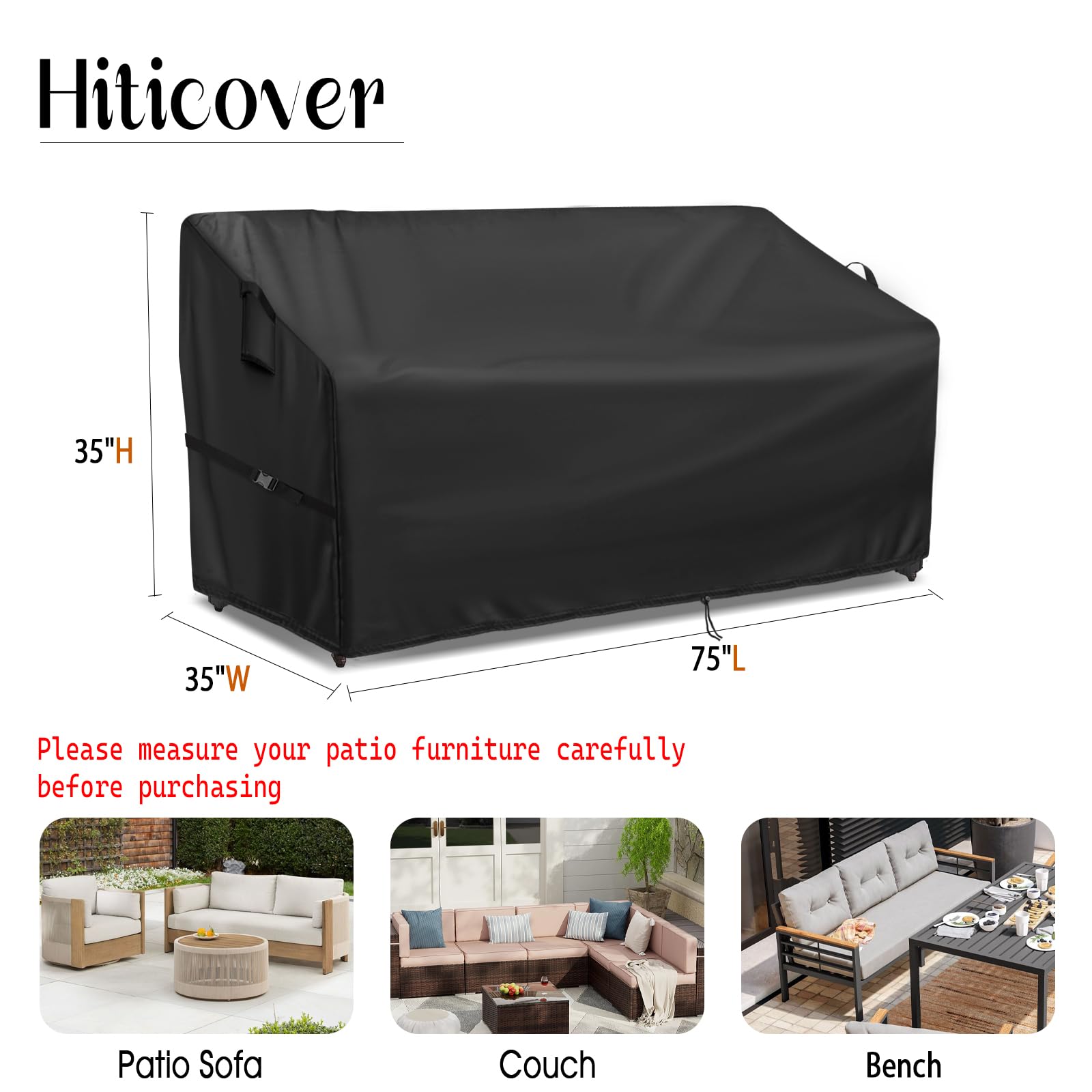 Hiticover detalle del tejido Oxford mostrando resistencia y durabilidad
