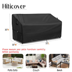 Hiticover detalle del tejido Oxford mostrando resistencia y durabilidad
