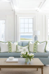 Hofdeco Premium reverso blanco liso que facilita combinaciones decorativas