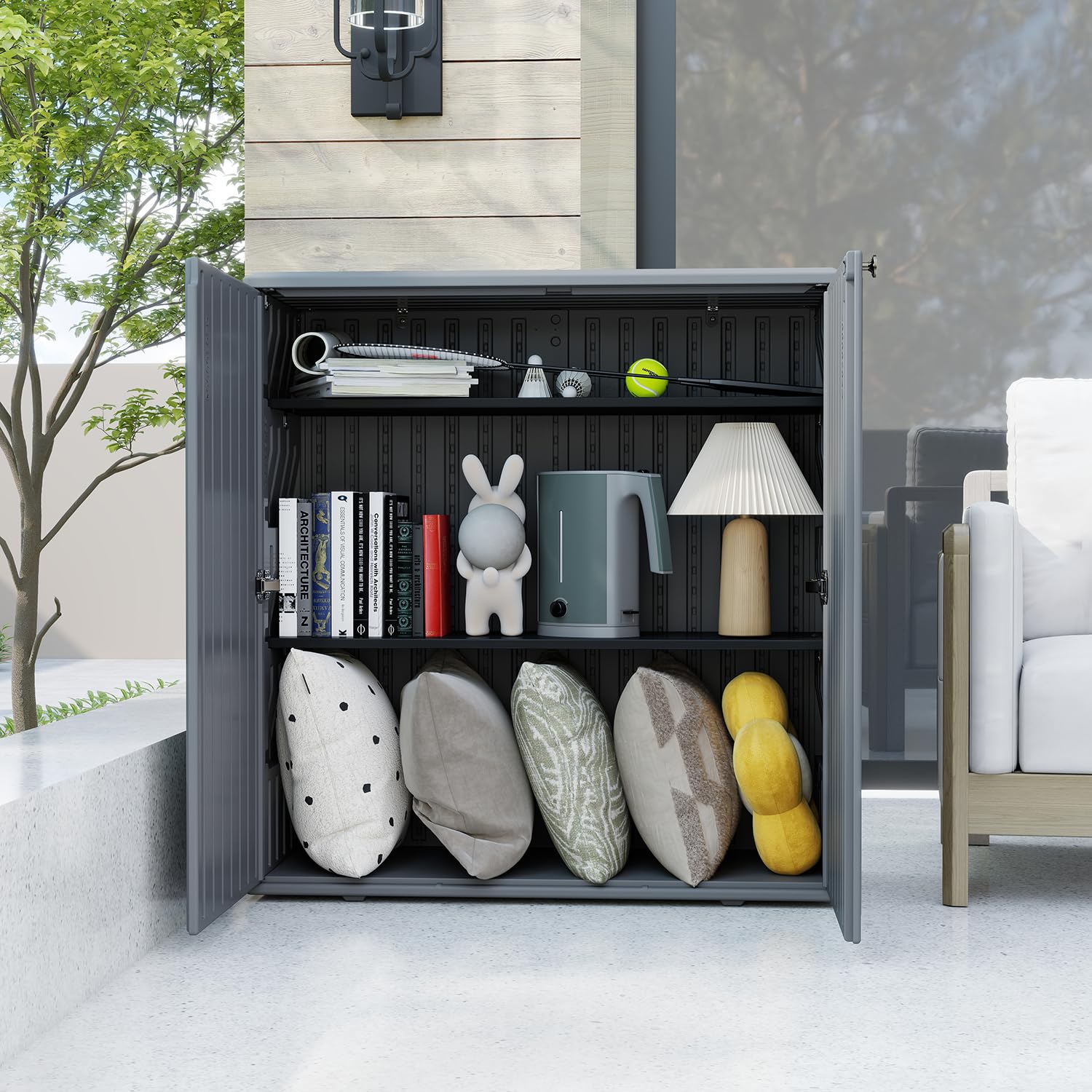 HOMSPARK piezas y tornillos para montaje fácil y estructura estable