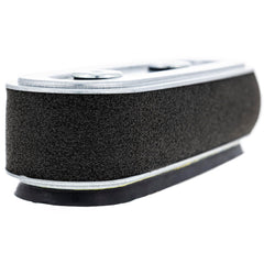 Honda filtro 17210-Z1V-003 junto a regla para comparar tamaño y ajuste