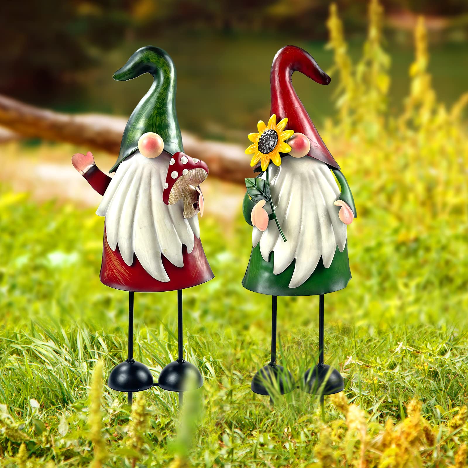HONGLAND grupo de gnomos en entrada, embellece el porche