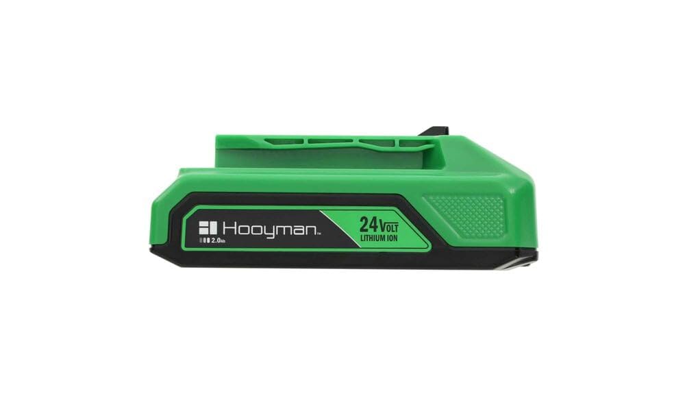 Hooyman batería 24V detalle del conector y botón de desconexión segura