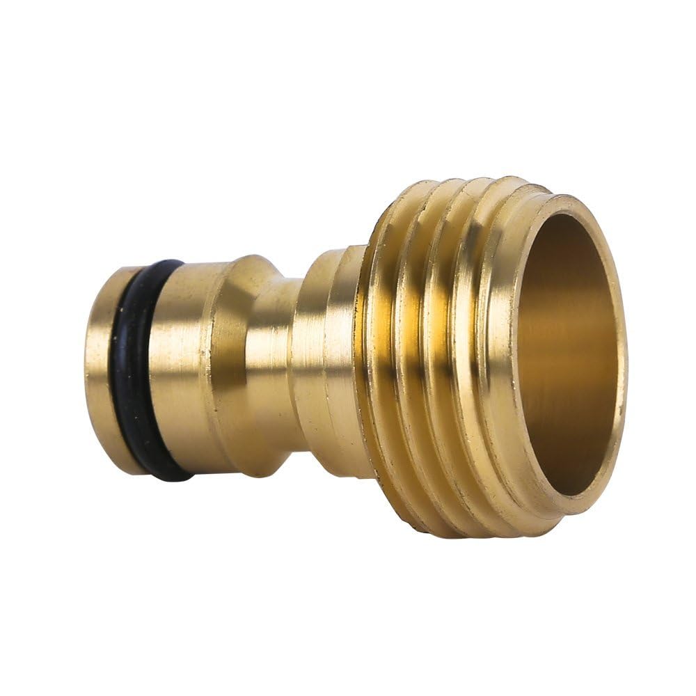 HQMPC conector en uso con boquilla, facilita cambio rápido de accesorios