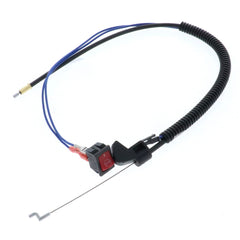 Husqvarna ensamblaje de cable frontal mostrando conexión fiable y ajuste OEM