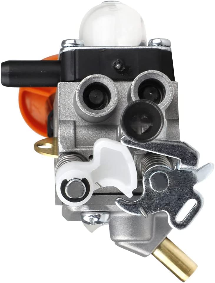 HUZTL carburador instalado en desbrozadora STIHL para restaurar potencia
