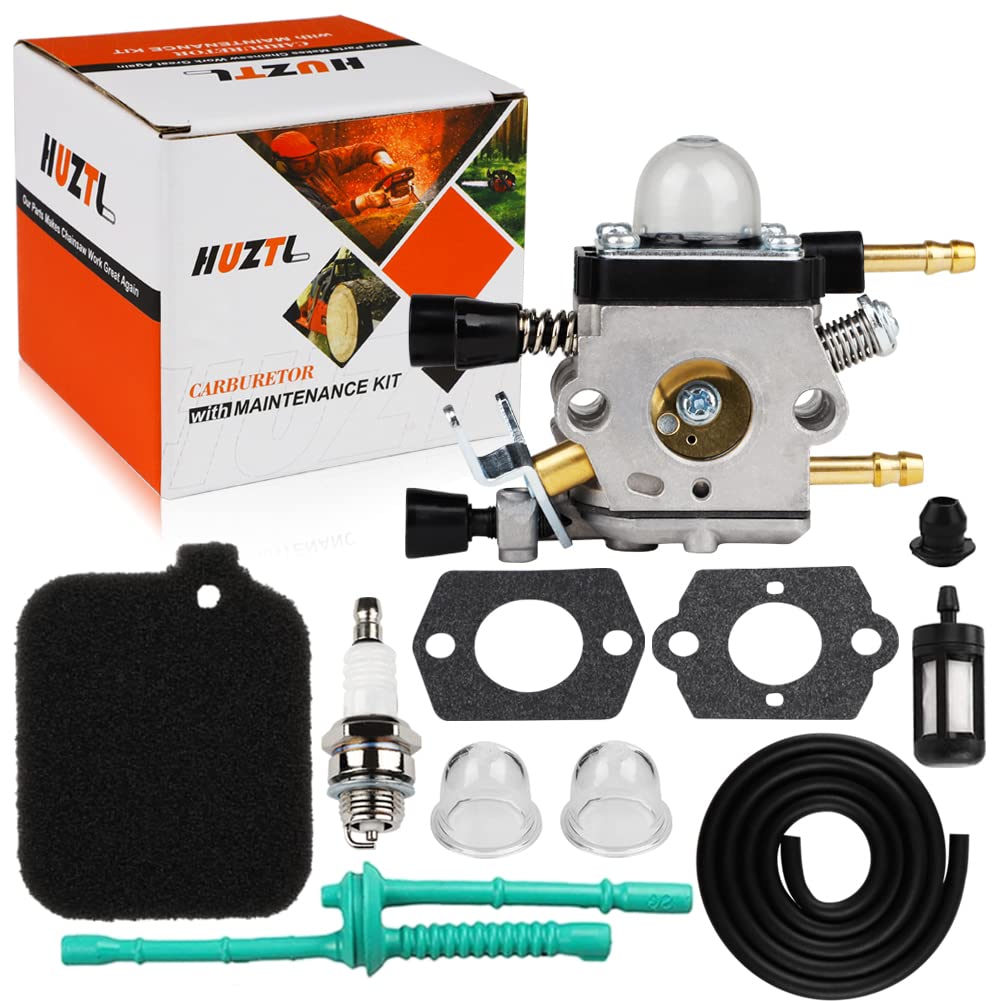 HUZTL carburador vista frontal compatible con STIHL, instalación rápida