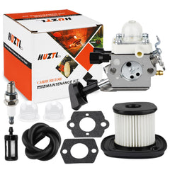 HUZTL carburador vista frontal mostrando ajuste preciso y compatibilidad