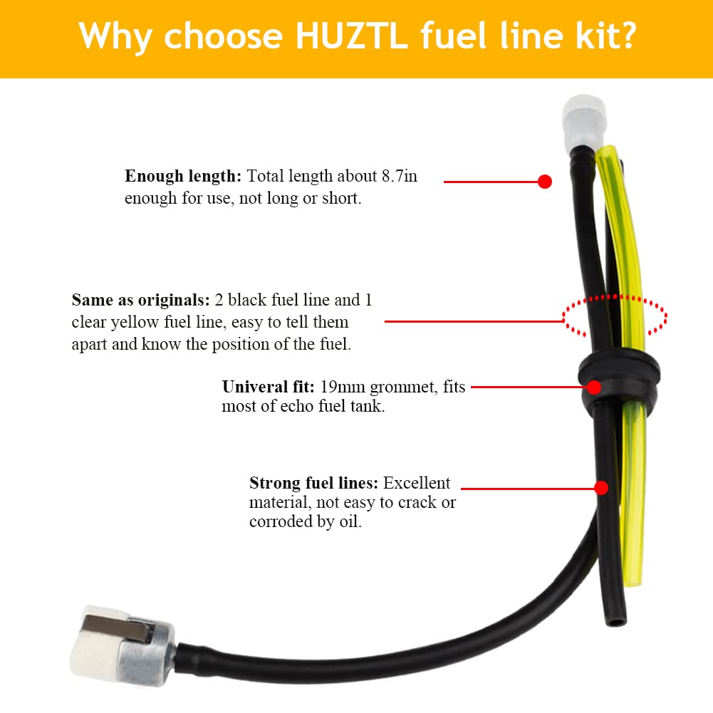 HUZTL kit completo con filtros y bujía, facilita reparación integral