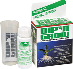 Hydrofarm Dip 'N Grow vista frontal con etiqueta y beneficio de identificación rápida