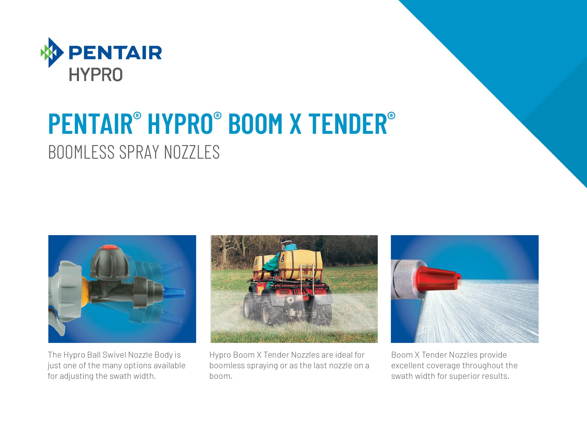 HYPRO detalle del insert que evita obstrucciones y mantiene flujo estable