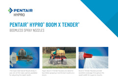 HYPRO detalle del insert que evita obstrucciones y mantiene flujo estable