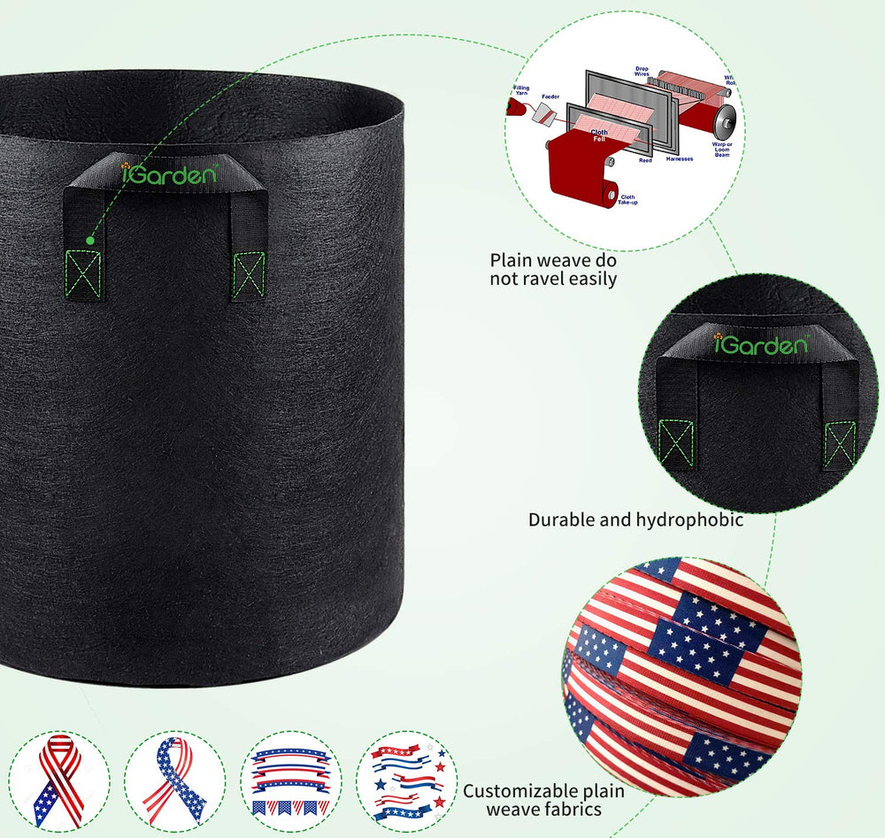 iGarden cultivo en balcón con las grow bags, solución para huertos urbanos