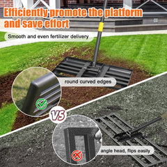 Ihomepark detalle de la cabeza plana que nivela tierra uniformemente