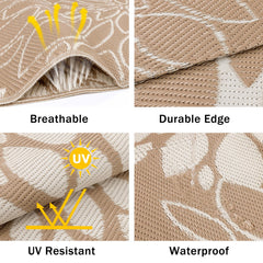 Ileading reversibilidad con patrón alterno para renovar patio