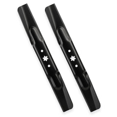 ILONPA cuchillas 42" vista frontal con perfil Hi‑Lift, mejora corte