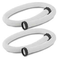 Intex manguera accesorio frente paquete, muestra juego de 2 y longitud 59"