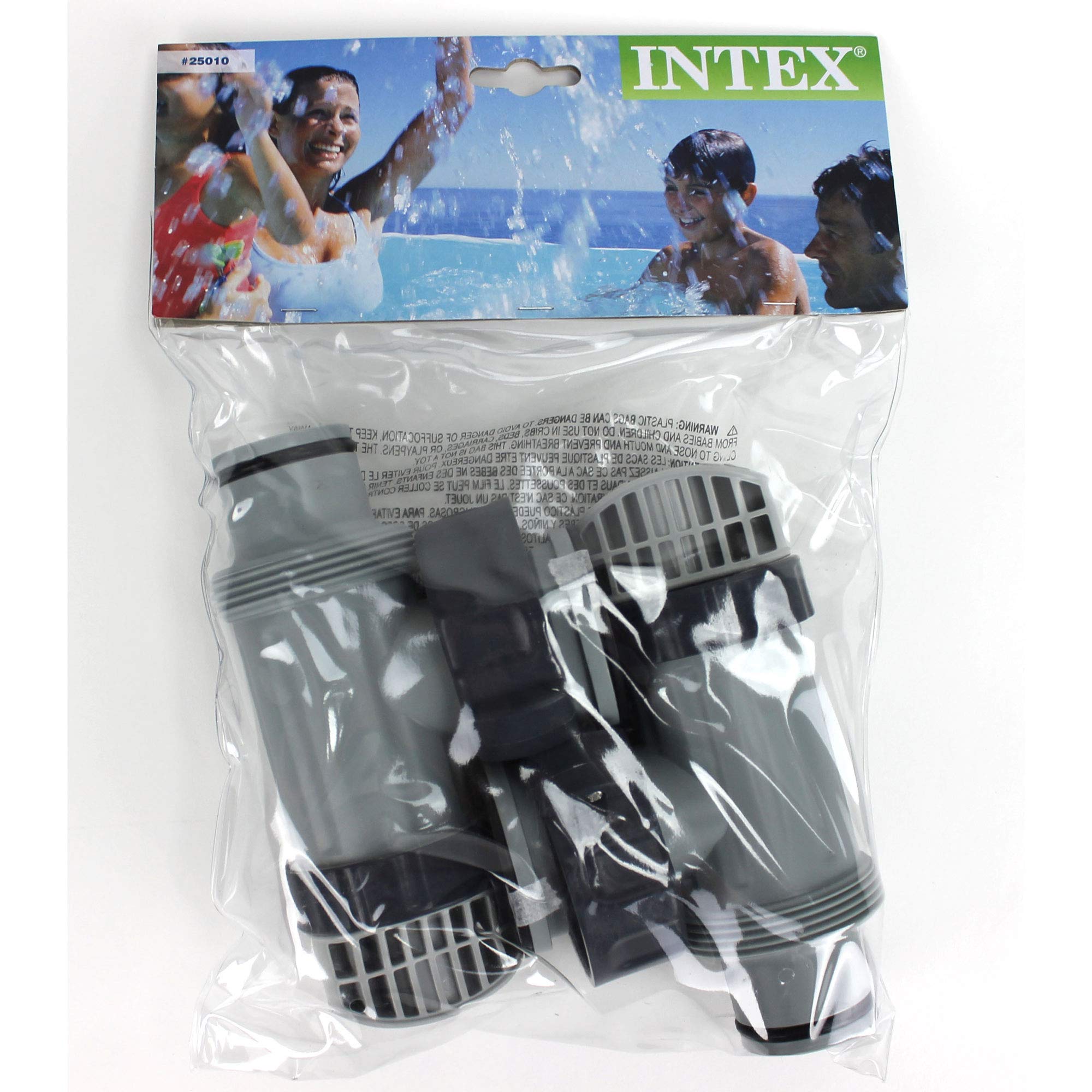 Intex comparación de tamaño de la válvula para verificar compatibilidad