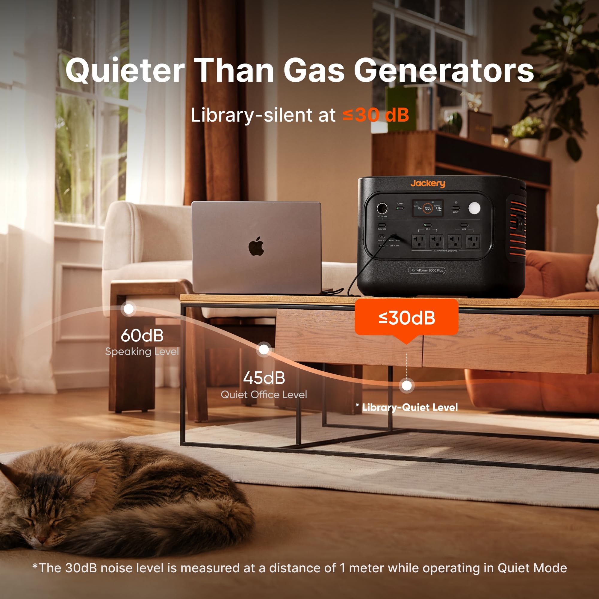 Jackery HomePower 2000 Plus v2 uso exterior para trabajo y ocio