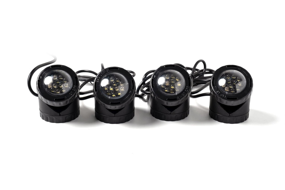 Jebao lente colorida en primer plano para crear ambientes vibrantes