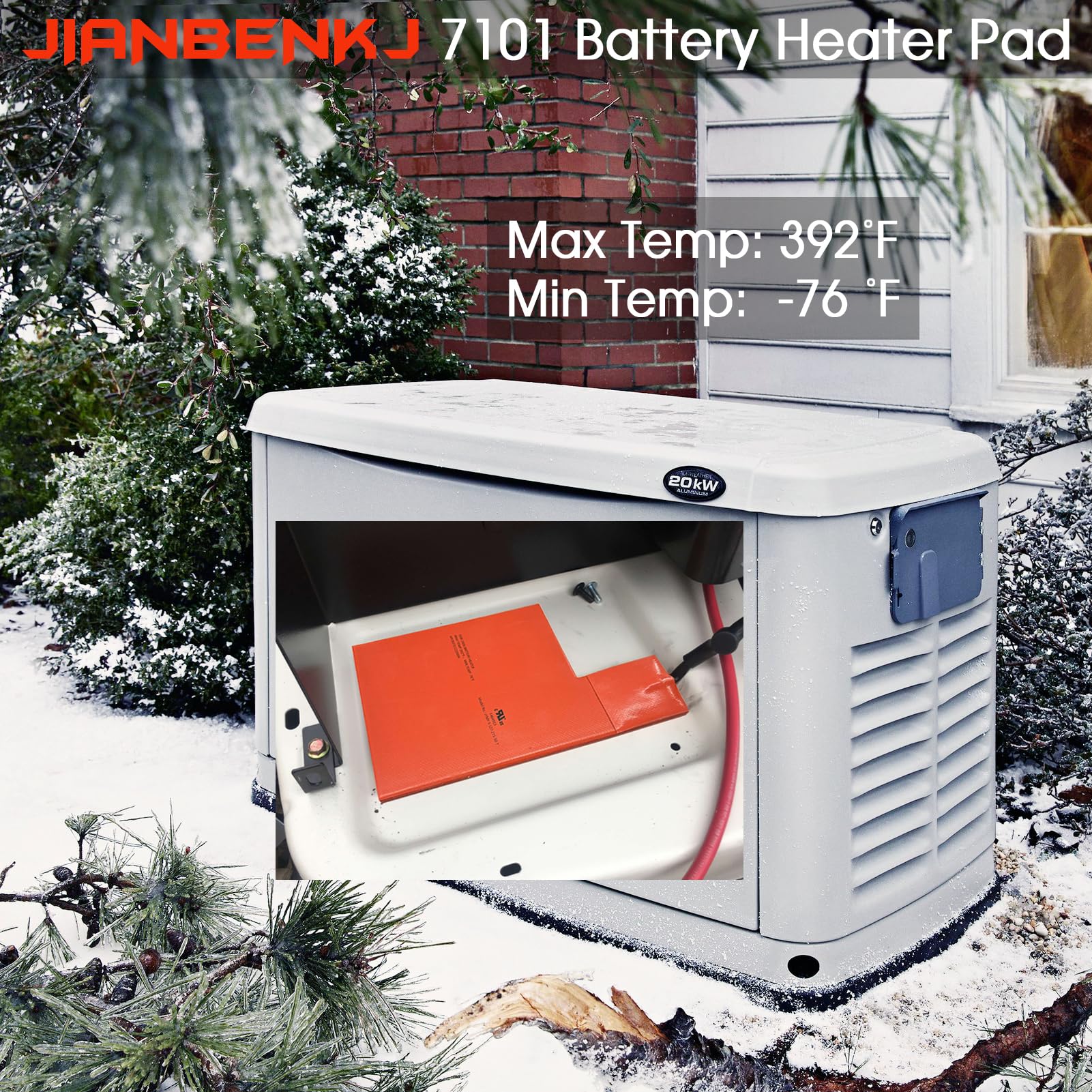 JIANBENKJ termostato integrado control automático para mayor seguridad
