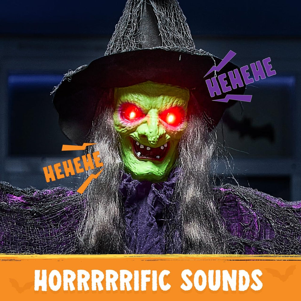 JOYIN primer plano de la cara verde para efecto aterrador y detalle