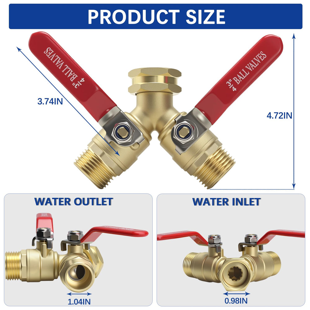 JROUTH detalle de la rosca 3/4" GHT que asegura compatibilidad y sellado fiable