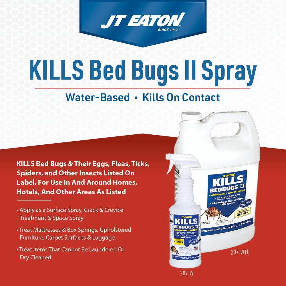 JT Eaton etiqueta con ingrediente activo deltametrina y precauciones claras