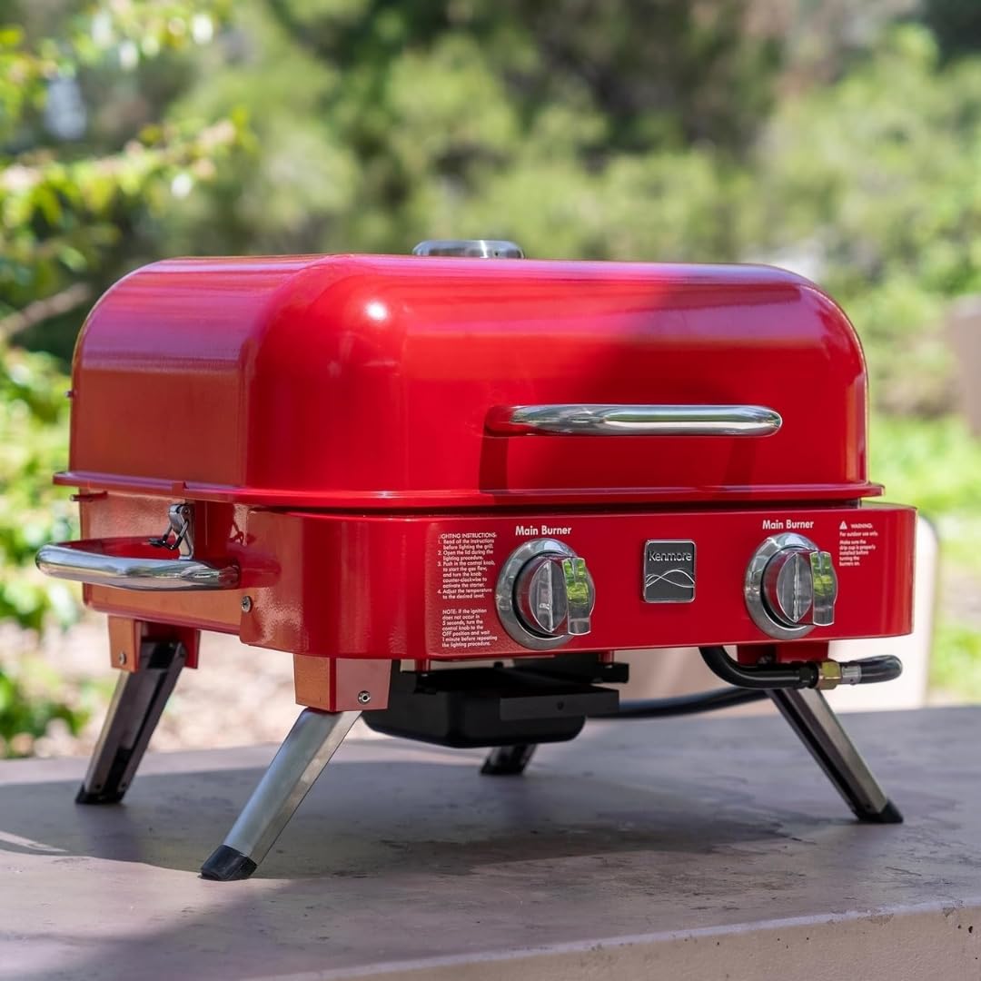 Kenmore primer plano de los quemadores de acero inoxidable, calor homogéneo
