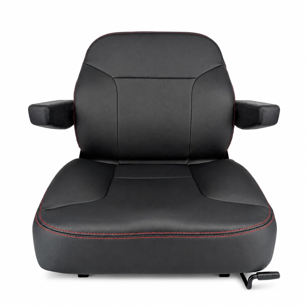 Keystone Seats detalle del respaldo contorneado para mejor apoyo