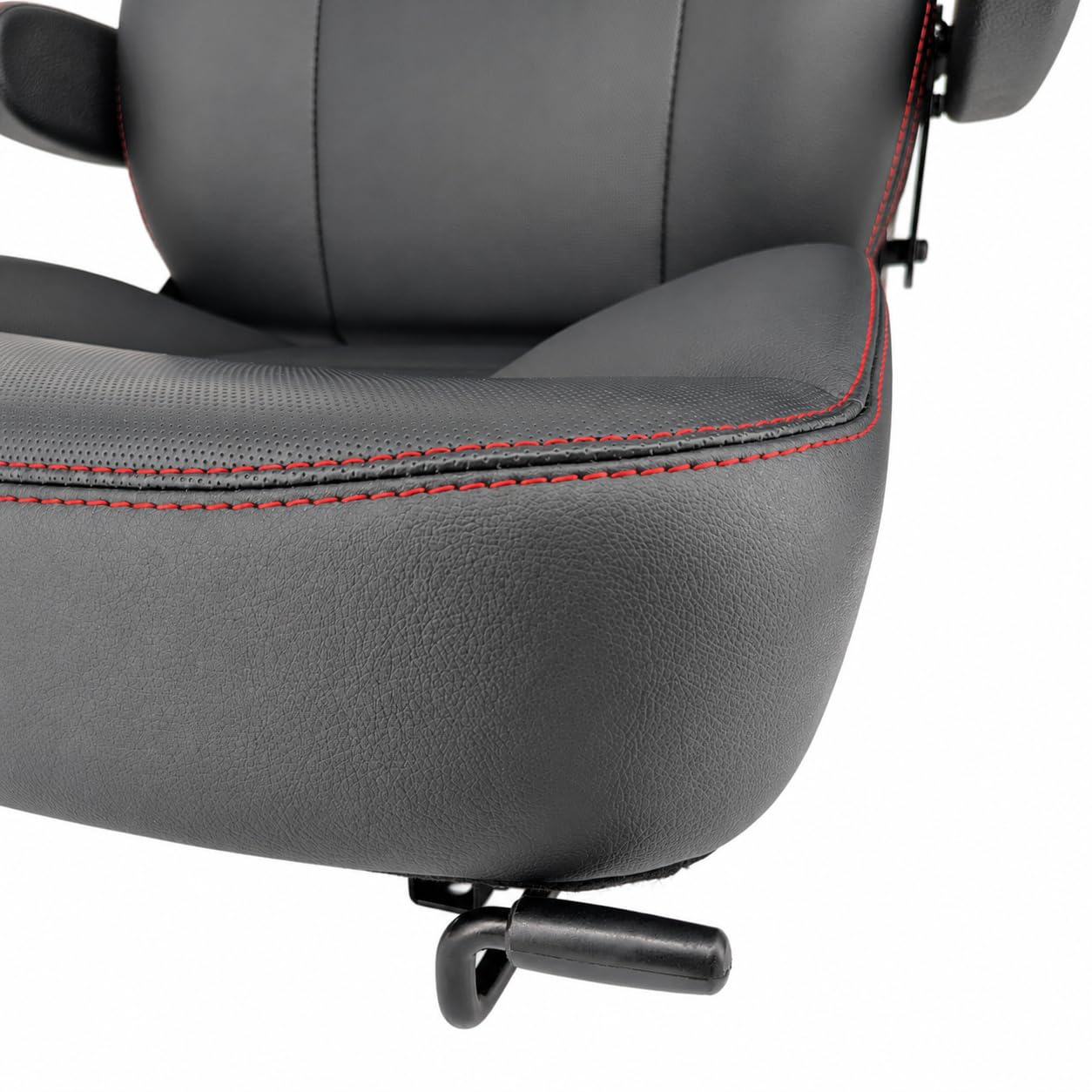 Keystone Seats primer plano de la textura PVC resistente y fácil limpieza