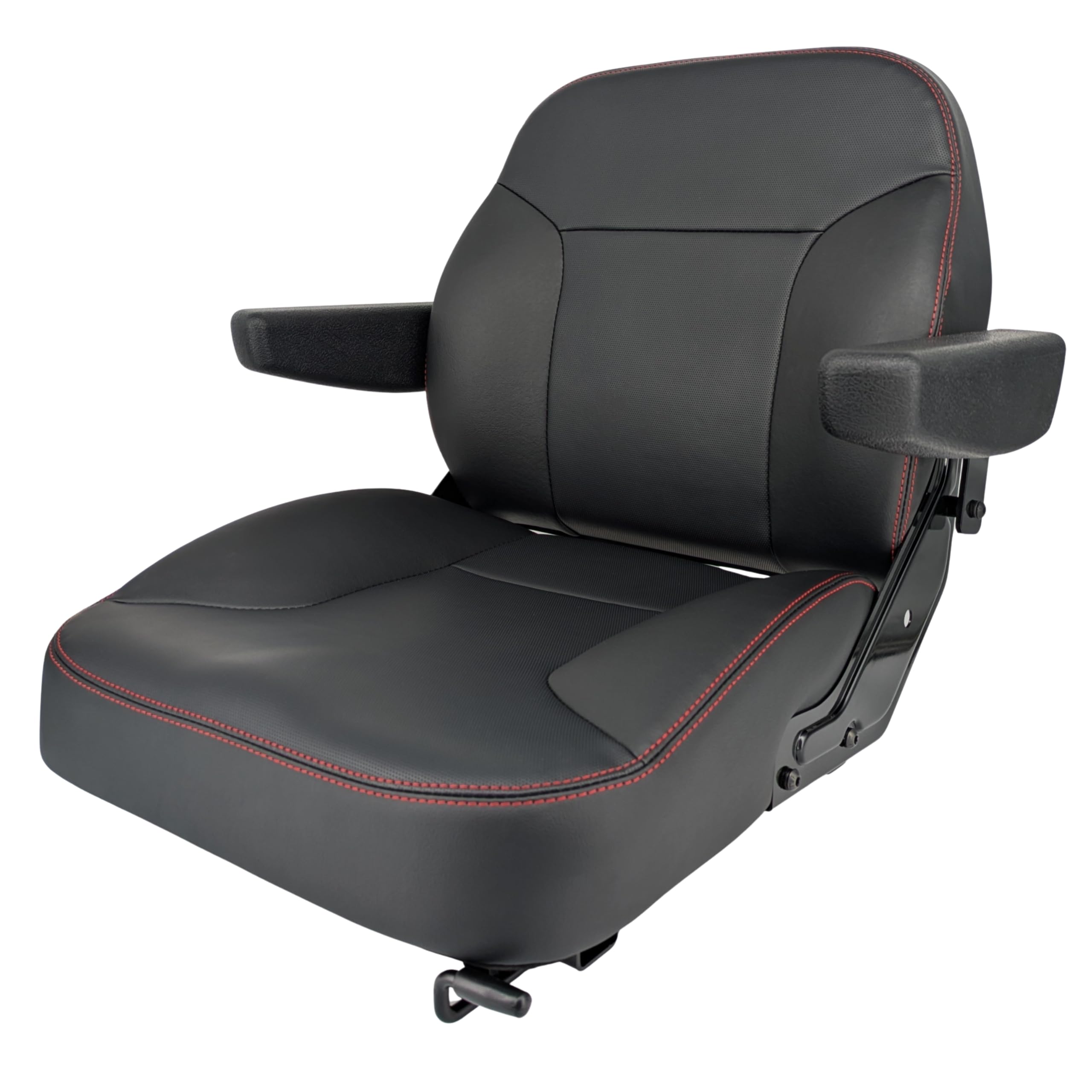 Keystone Seats vista frontal mostrando soporte y cubierta durable