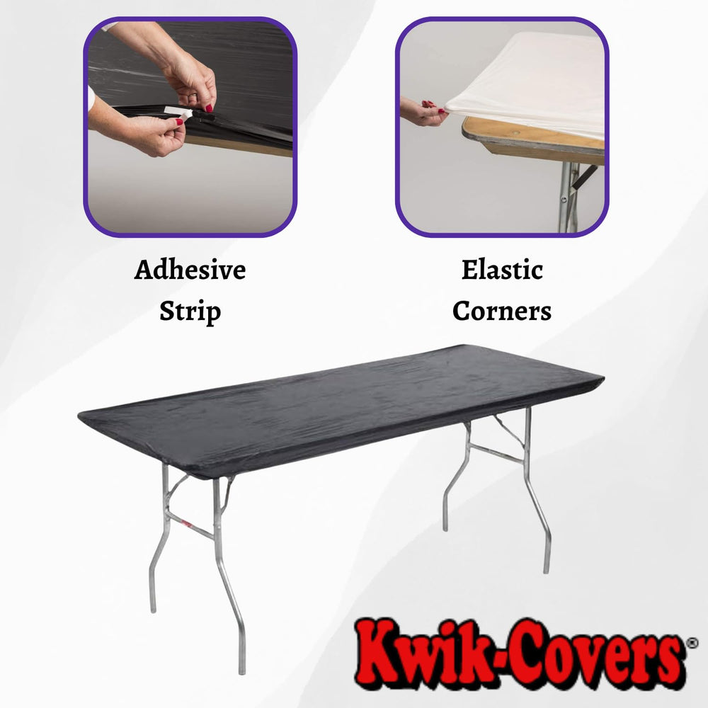 Kwik-Covers tira autoadhesiva de 4 pulgadas para fijación segura
