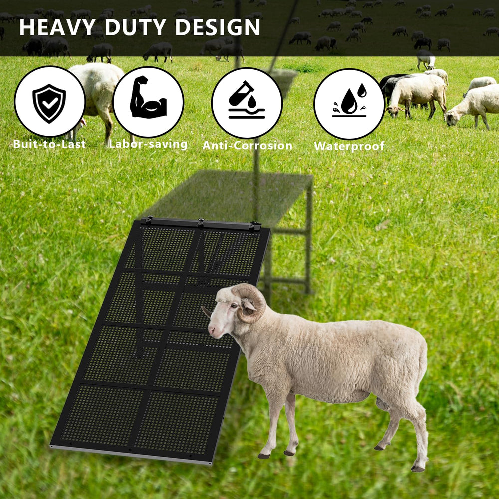 Lezbanz rampa acoplada al stand 47" para acceso estable