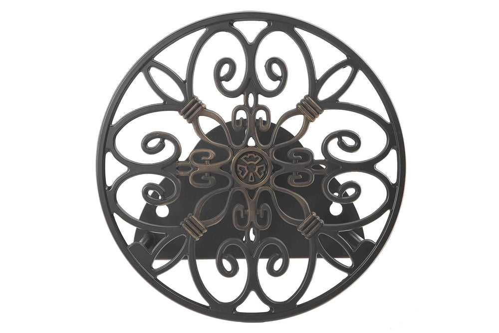 Liberty Garden vista frontal montado en pared con diseño decorativo y orden