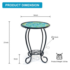 LIFFY tablero de vidrio con diseño floral que mejora decoración