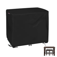 Loenel funda frontal para mesa bar mostrando ajuste y protección