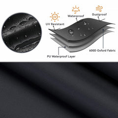 Loenel detalle del tejido 600D que destaca durabilidad impermeable